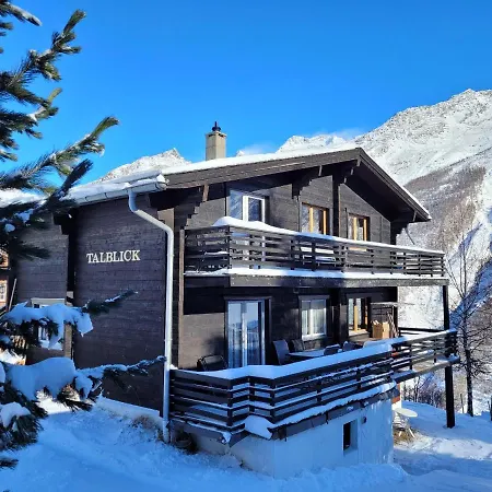 Chalet Talblick - Luxurious Penthouse On The 1st Floor! * Saas-Fee